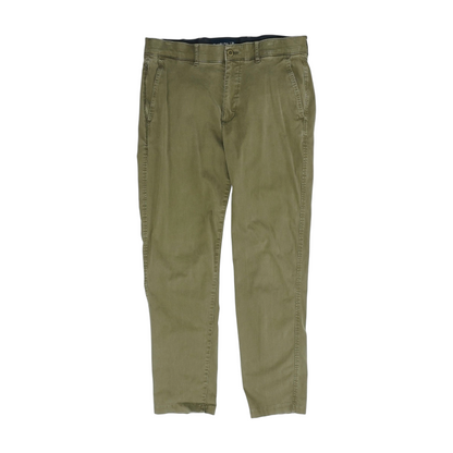 Green Straight Pants