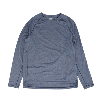 Blue Solid Active T-Shirt