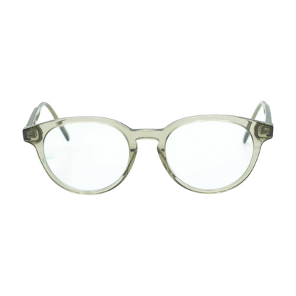 Brown Bio Acetate Round Prescription Eyewear