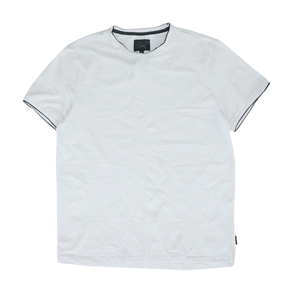 White Solid T-Shirt