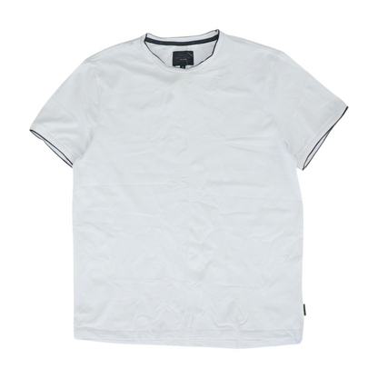 White Solid T-Shirt