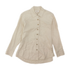 Beige Flannel Button Down