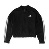 Black Solid Active Jacket