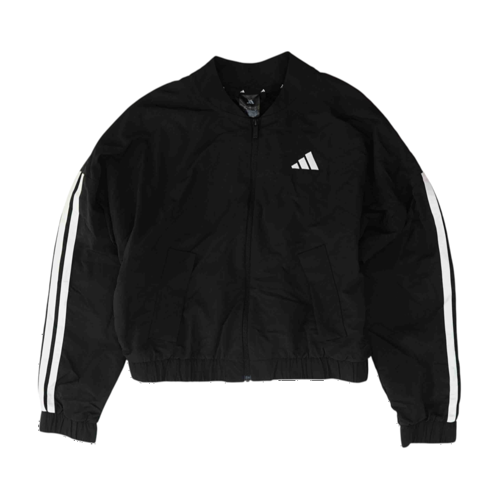 Black Solid Active Jacket
