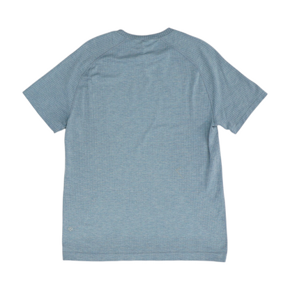 Blue Solid Active T-Shirt