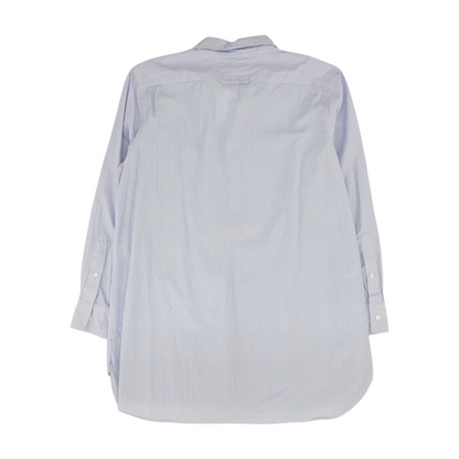 Blue Striped Long Sleeve Button Down
