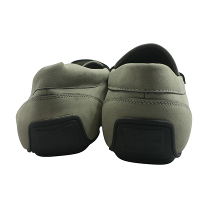 Gray Slip-On Dress Shoes