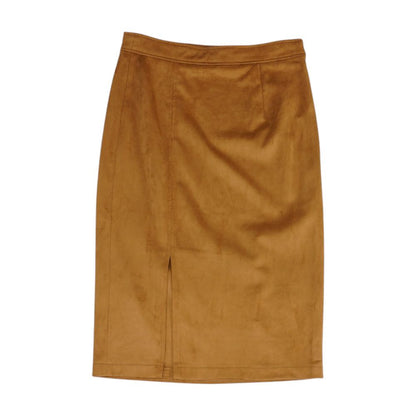 Brown Midi Skirt