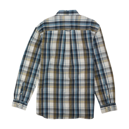 Multi Plaid Long Sleeve Button Down