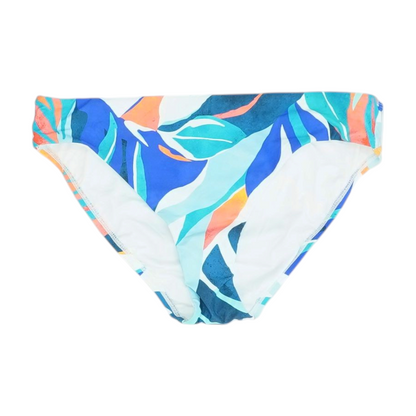 Blue Abstract Swim Bottom