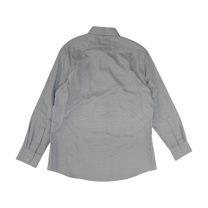 Blue Print Long Sleeve Button Down