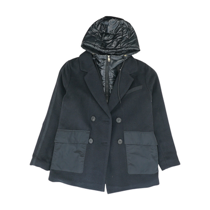 Black Solid Coat