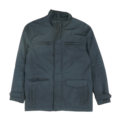Navy Solid Jacket
