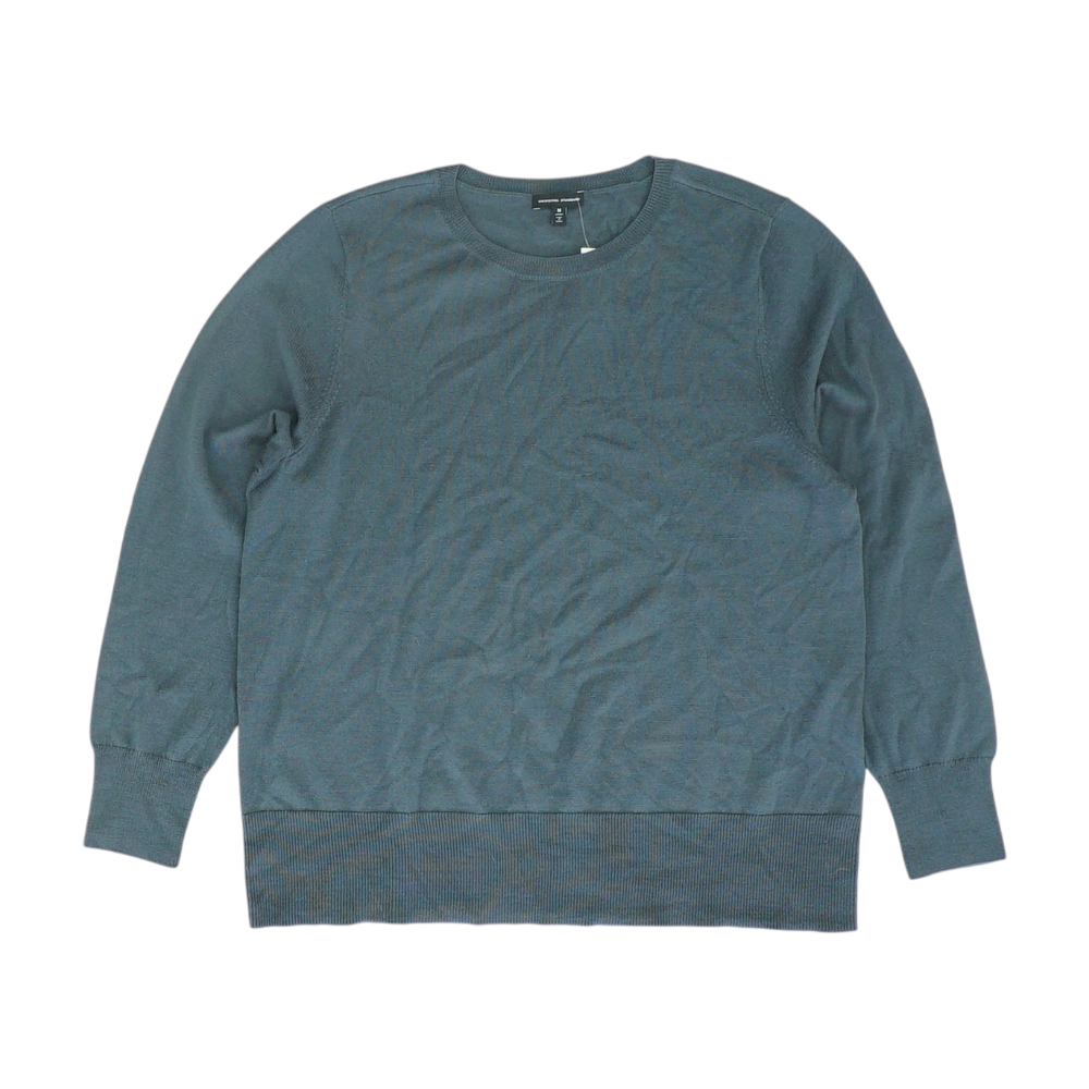Universal Standard Gray Solid Pullover Sweater – Image 1