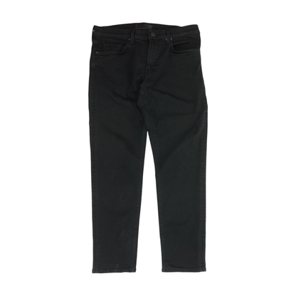 Black Tapered Jeans