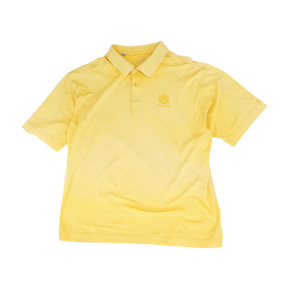 Yellow Solid Short Sleeve Polo