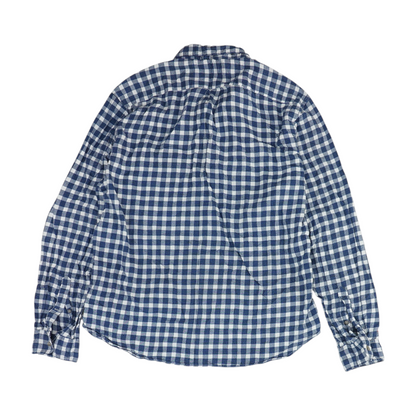 Blue Check Flannel Button Down