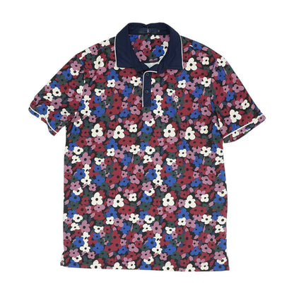 Multi Floral Short Sleeve Polo