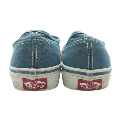 Blue Low Top Athletic Shoes