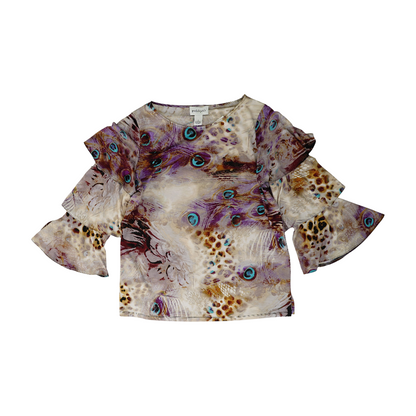 Multi Graphic Blouse
