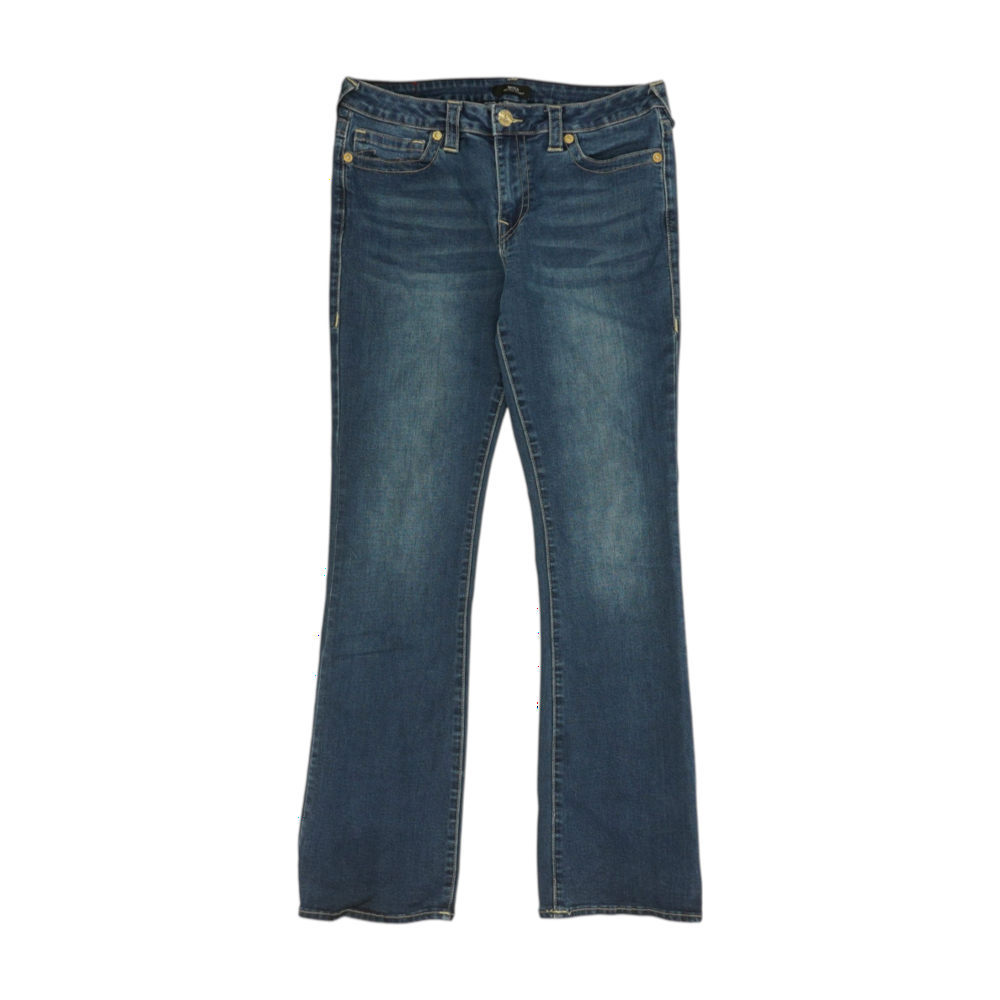 True Religion Blue Bootcut Jeans – Image 1