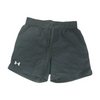 Black Solid Active Shorts