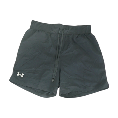 Black Solid Active Shorts