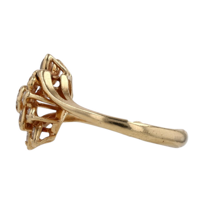 1/3 ctw 14K Yellow Gold Diamond Fashion Ring