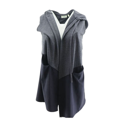 Purple Solid Cardigan Sweater