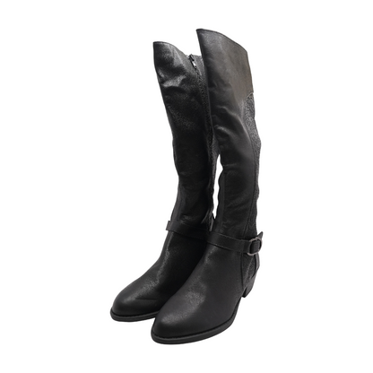 Black Knee-High Boots