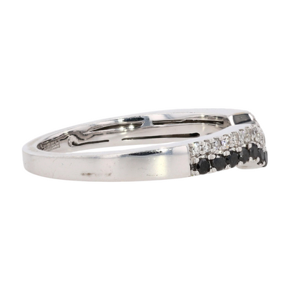 1/3 ctw 14K White Gold Diamond Band Ring