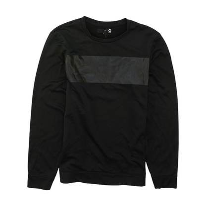 G by Guess Black Solid Sweatshirt Pullover – Image 1