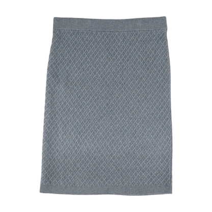Gray Midi Skirt