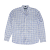 Blue Plaid Long Sleeve Button Down