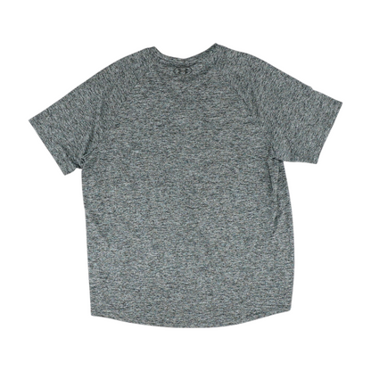 Gray Abstract Active T-Shirt