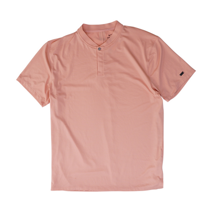 Pink Solid Henley T-Shirt