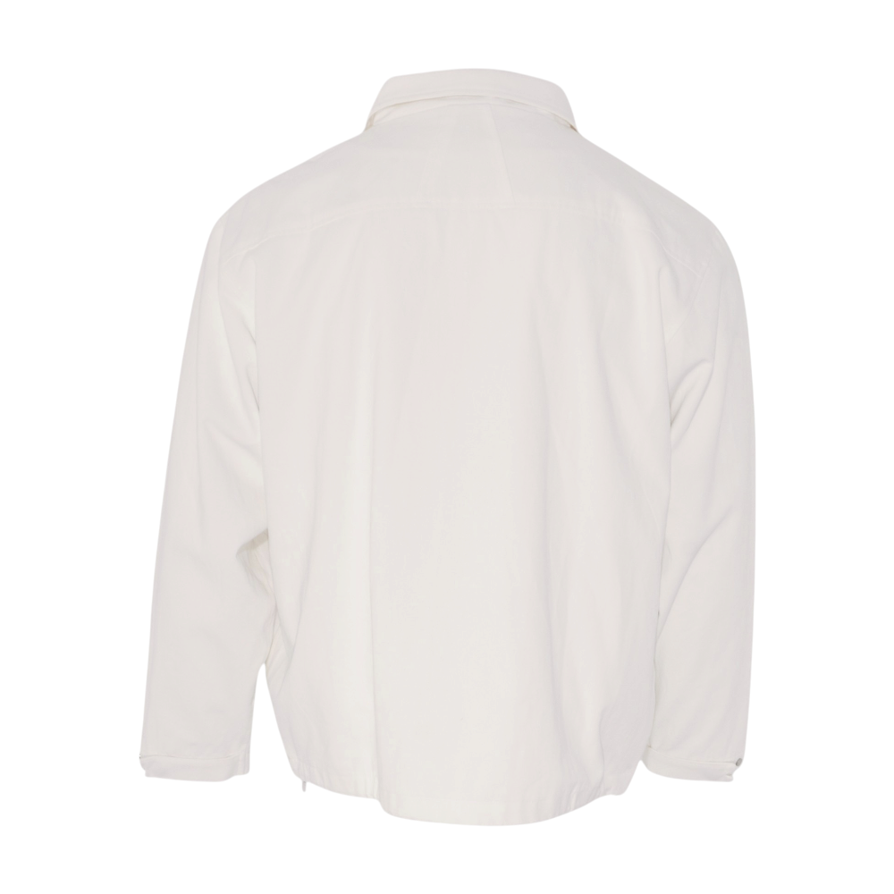White Coaches Logo Cotton Jacket