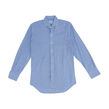 Purple Plaid Long Sleeve Button Down