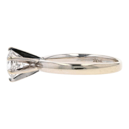 1 ct 14K White Gold Diamond Engagement Ring