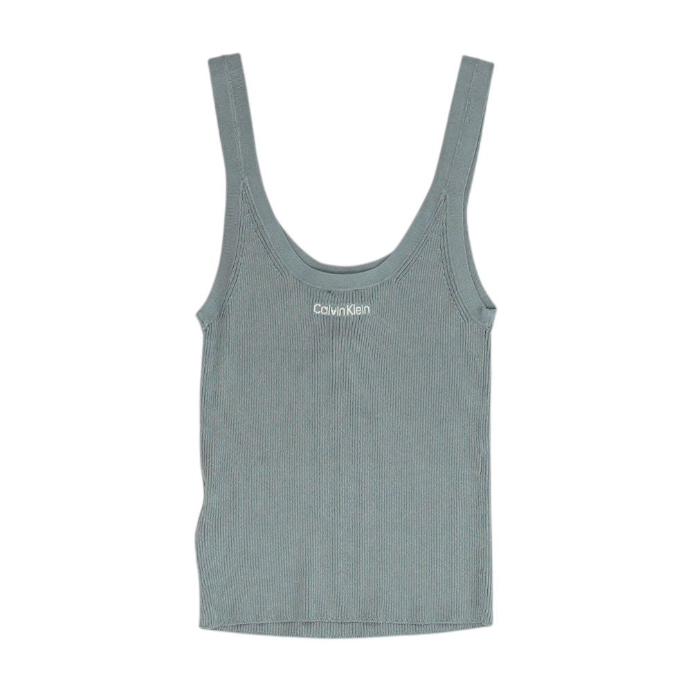 Calvin Klein Gray Blouse – Image 2