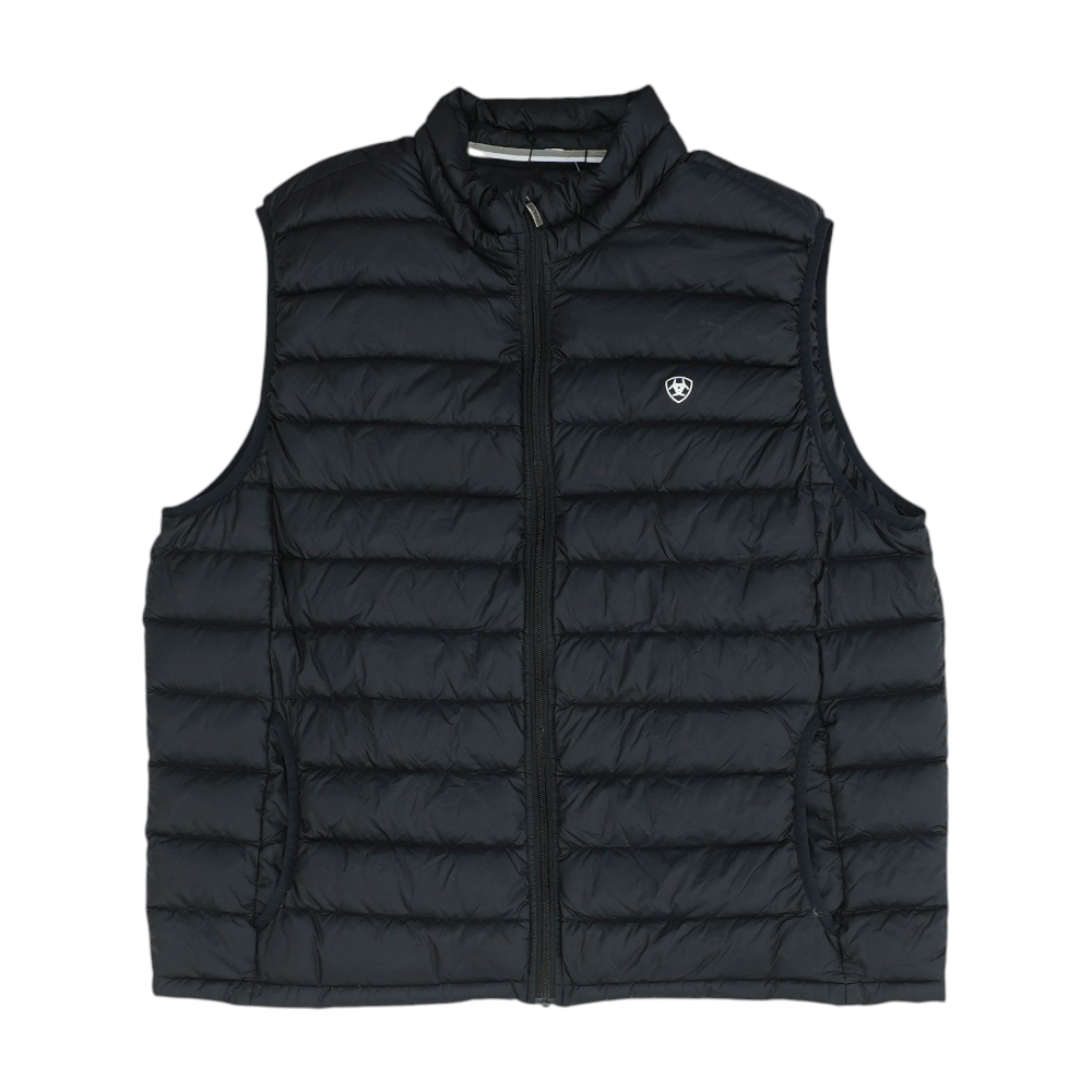 Ariat Black Solid Vest – Image 1