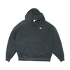 Black Solid Hoodie Pullover