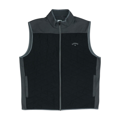 Black Color Block Vest