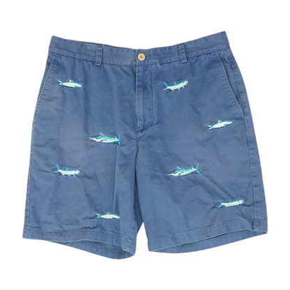 Blue Chino Shorts