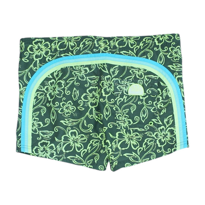 Green Floral Swim Bottom