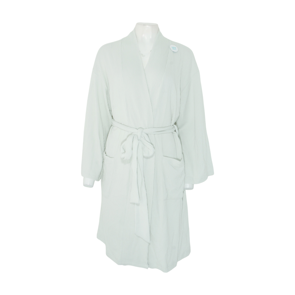 Green Solid Robe