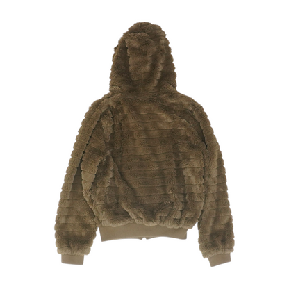 Brown Solid Jacket