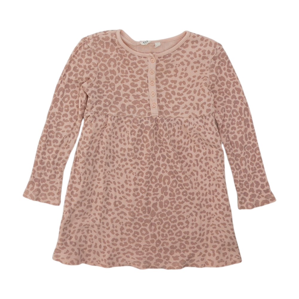 Pink Animal Print Dress