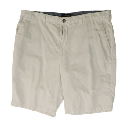 Gray Houndstooth Chino Shorts