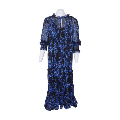 Black Floral Maxi Dress